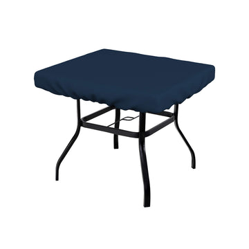 Square Table Top Cover, 12 Oz Waterproof UV & Weather Resistant Patio Table Cover, Outdoor Table Cover Outdoor