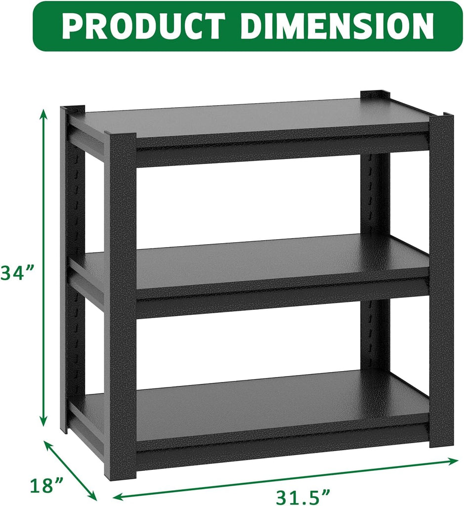 40-50 Gallon Fish Tank Stand Heavy Duty Metal Aquarium Stand, 3-Tier Adjustable Fish Tank Rack, Turtle
