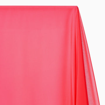 Chiffon Fabric Sheer Lightweight 60 Inch Wide Silky Polyester Georgette By The Yard & Wholesale - Watermelon (10
