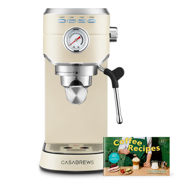 Espresso Maker, Compact Espresso Machine with Milk Frother