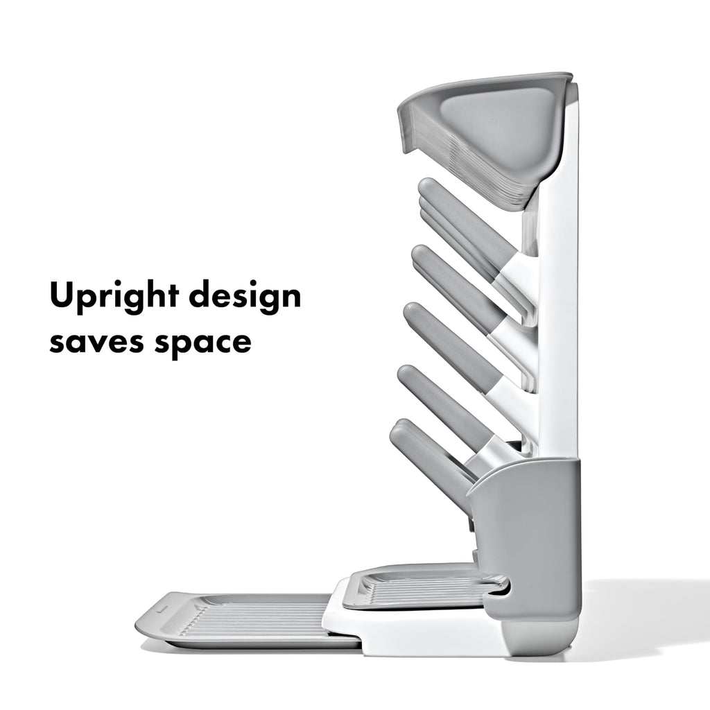 Expandable Baby Bottle Drying Rack, Space-Saving