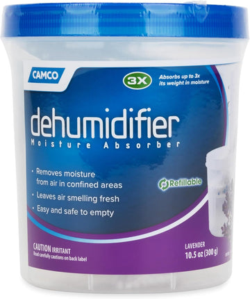 Dehumidifier Moisture Absorber - Absorbs Up to 3x Its Weight in Water, Reduces Moisture and Humidity in Offices