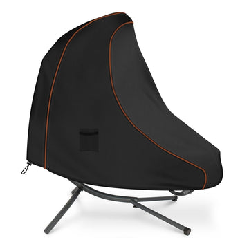 Patio Steel Stand Hammock Chair Cover, 420D Oxford Patio Hanging Chaise Lounge Cover Waterproof Protective Outdoor