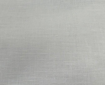 European 100% Linen Fabric White - Unwashed Natural Linen by The Yard - 58" Wide Heavyweight Linen Cloth for