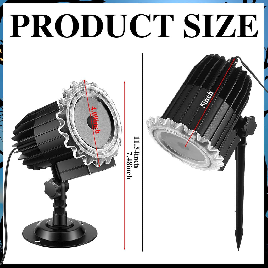 Christmas Nativity Projector Light Outdoor Rotating LED Flood Light
