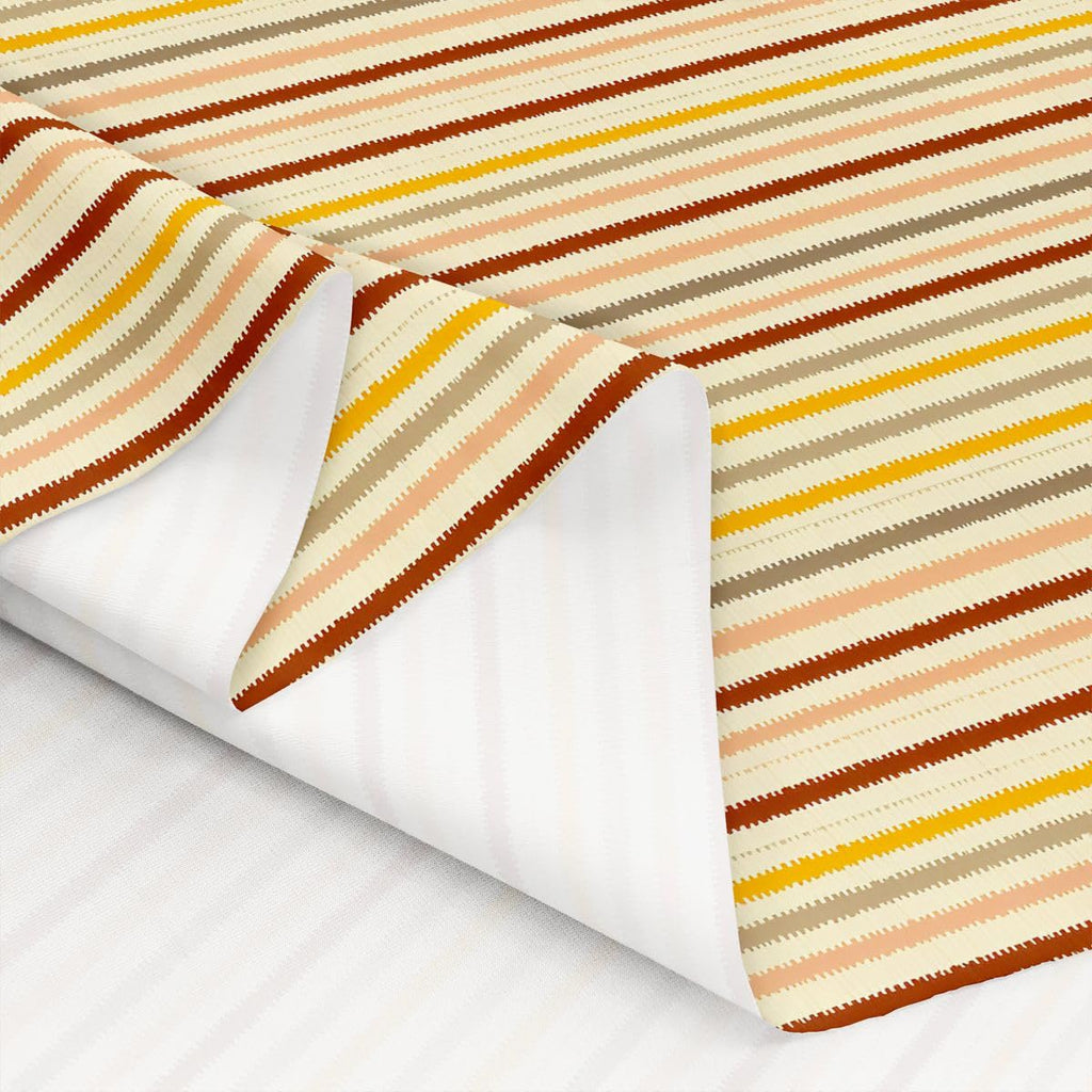 Corlorful Stripe Fabric by The Yard Rainbow Stripes Soft