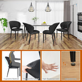 Dining Chairs Set of 2, Kitchen Chairs, Modern Upholstered Dining Room Chairs for Living Room, Dining Room