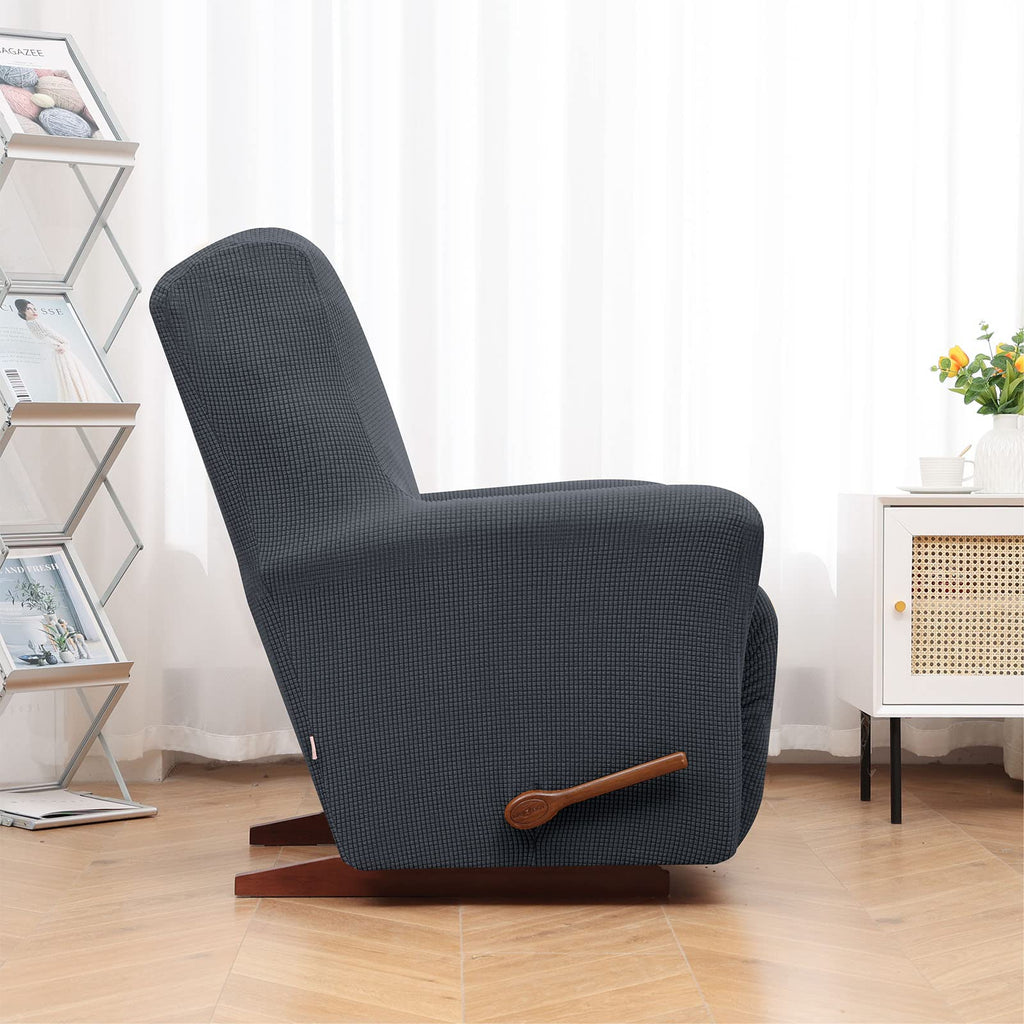 Recliner Chair Covers, 1-Piece Lazy Boy Recliner Covers, Charcoal