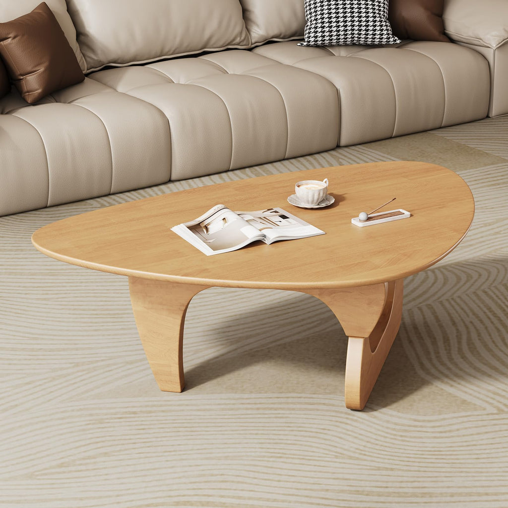 Mid Century Modern Coffee Table - Wooden Coffee Table, Center Table Suitable Living Room Reception Office Tables