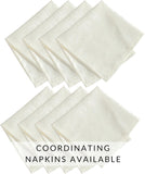 Home Fashions Elegant Woven Leaves Jacquard Damask Wrinkle Resistant Tablecloth, 60" x 120", Oblong,