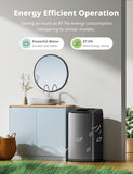 Portable Washing Machine, 0.9 cu.ft Compact Washer With LED Display, 5 Wash Cycles, 2 Built-in Rollers, Space Saving