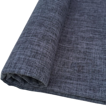 Thick Coarse Linen Type Cloth Fabric for Sofa Chair Upholstery Material (14 Cinerous, 3 Yard (57x 108 inch))