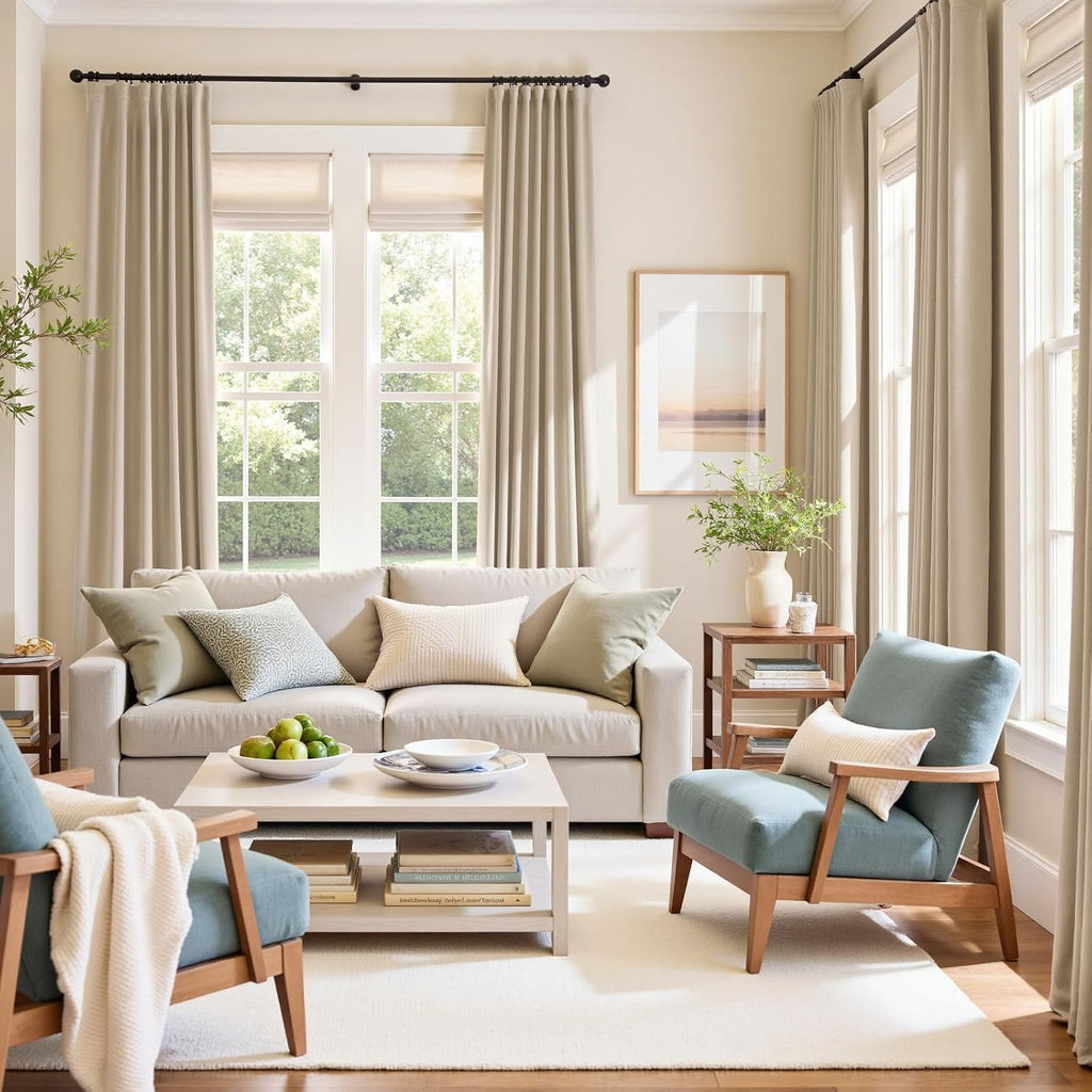 Velvet Blackout Curtains Thermal Insulated Room Window Drapes Super Soft Luxury Curtains for Living Room Bedroom Rod
