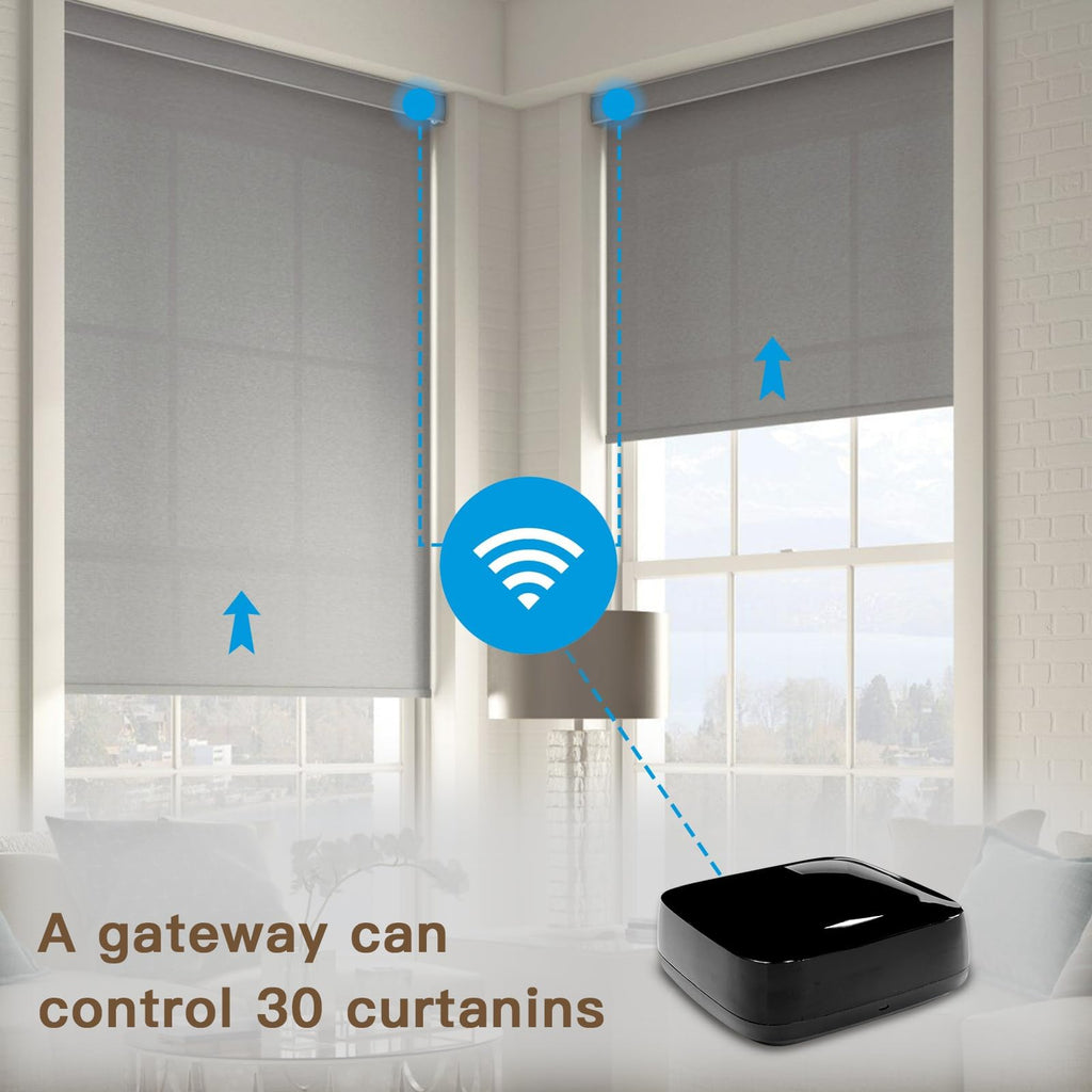 Smart HUB Blinds Remote Control Center Electric Roller Blind Accessories Support Connection with Tuya, Life APP