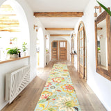 Floral Extra Long Runner Rugs