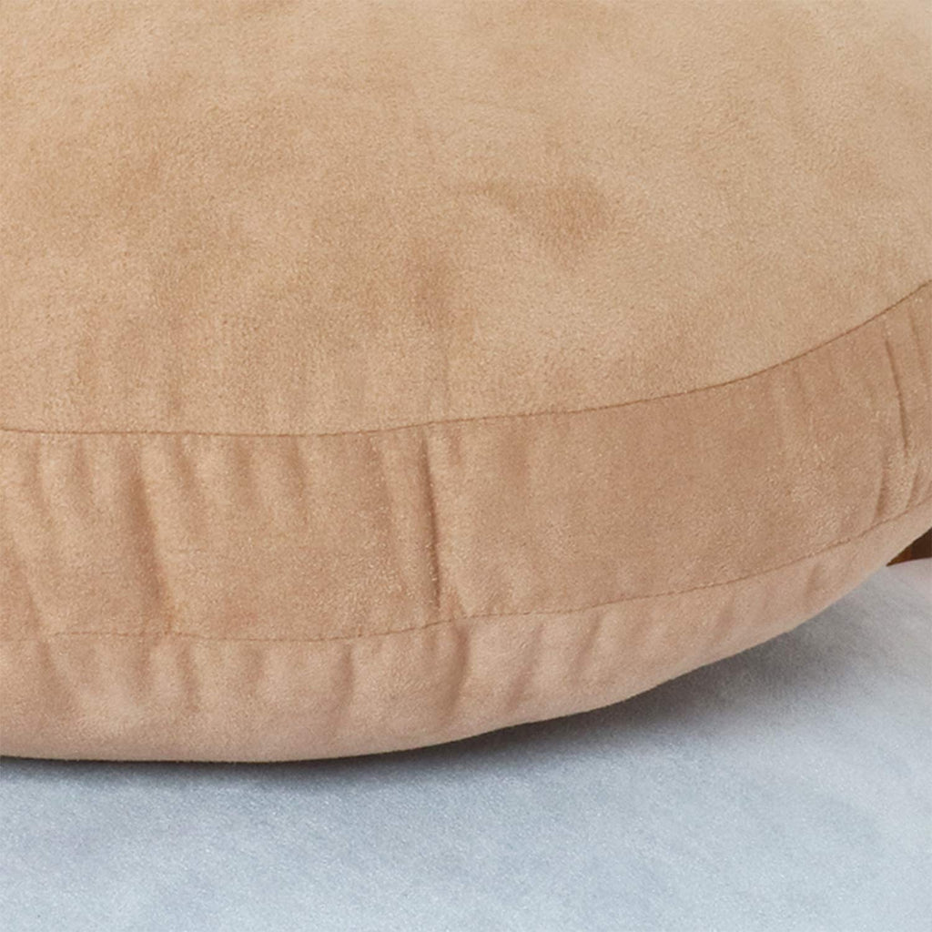 Round Throw Pillows Down-Like Polyester Filling Super Soft Ultra Fluffy Feather-Like Touching Decorative Circle Floor