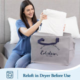 Summer Down Comforter Blanket Queen, Extra Lightweight Duvet Insert for Hot Sleepers