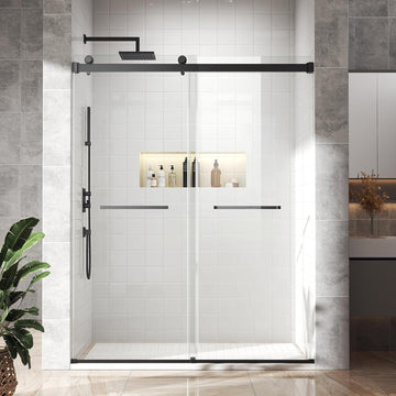 44"-48" W x 76" H Double Sliding Shower Door
