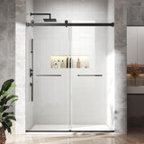 44"-48" W x 76" H Double Sliding Shower Door