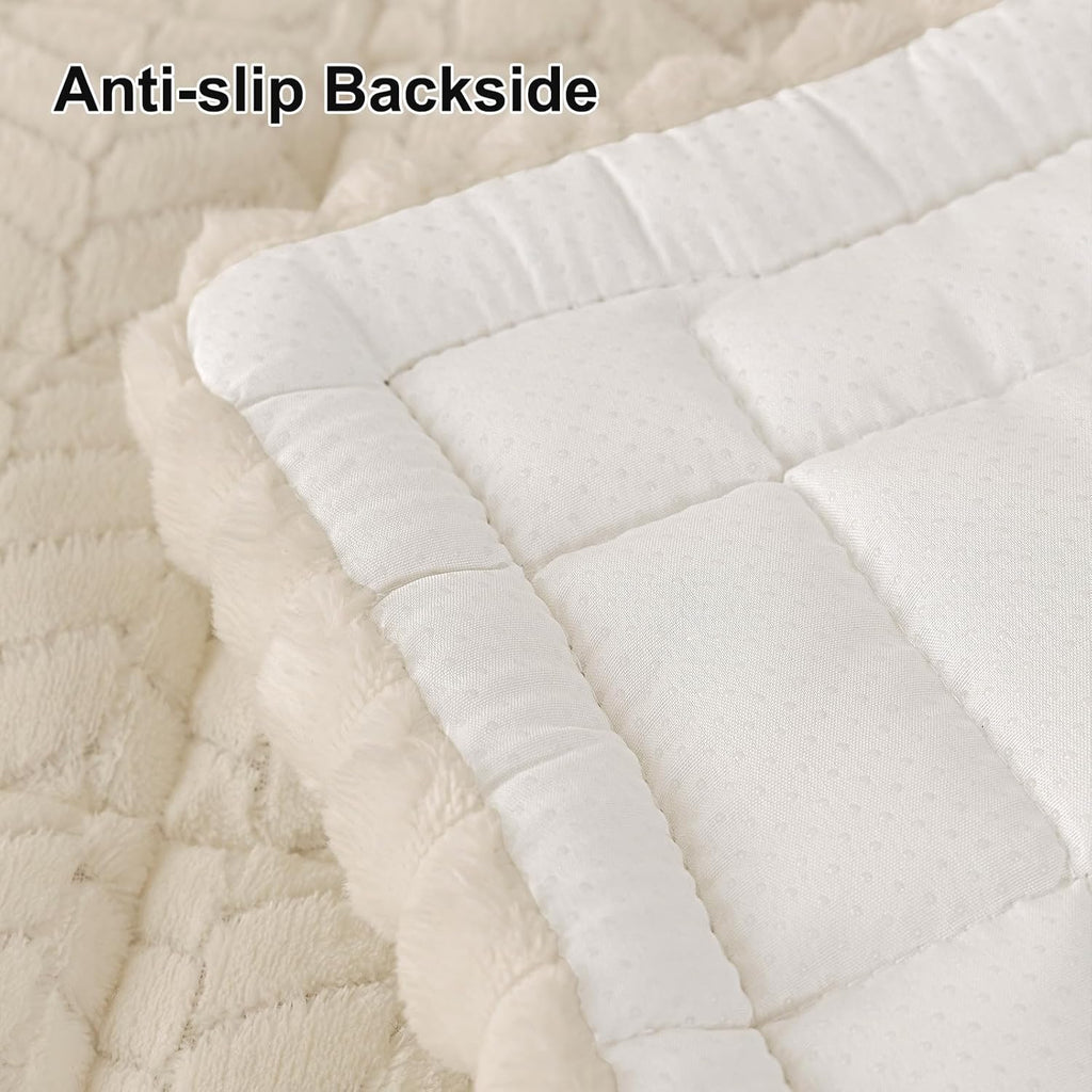 Couch Cover for Dogs, Non Slip Fuzzy Pet Sofa Covers Washable