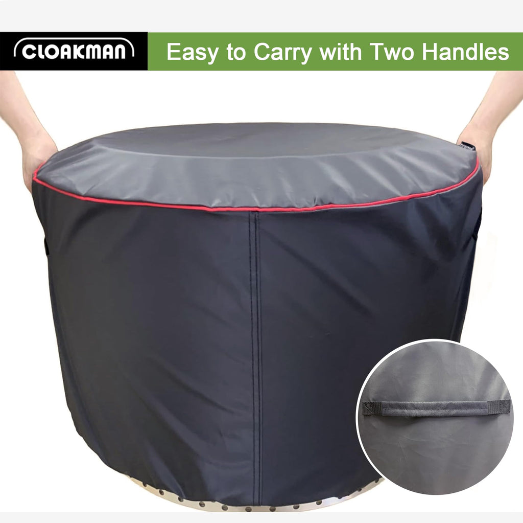 Waterproof Fire Pit Cover Compatible with Yukon
