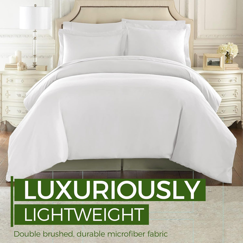 Bed Skirt Queen Size, 14" Inch Drop with Platform, Box Spring Cover Drape Bed Skirting, Wrinkle & Fade Resistant Sage