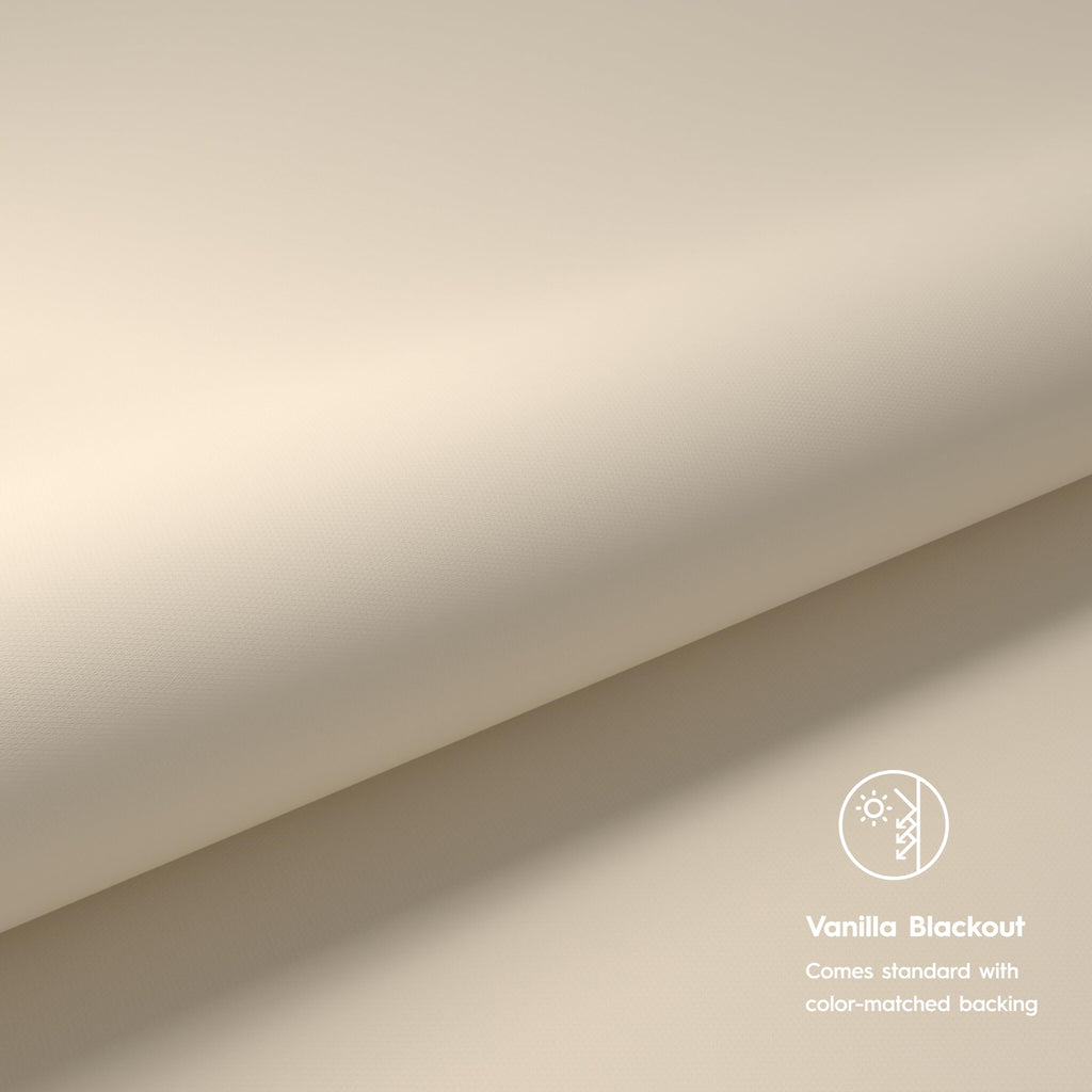GE Smart Shade Motorized Roller Shade, Beige Blackout, Custom Sized