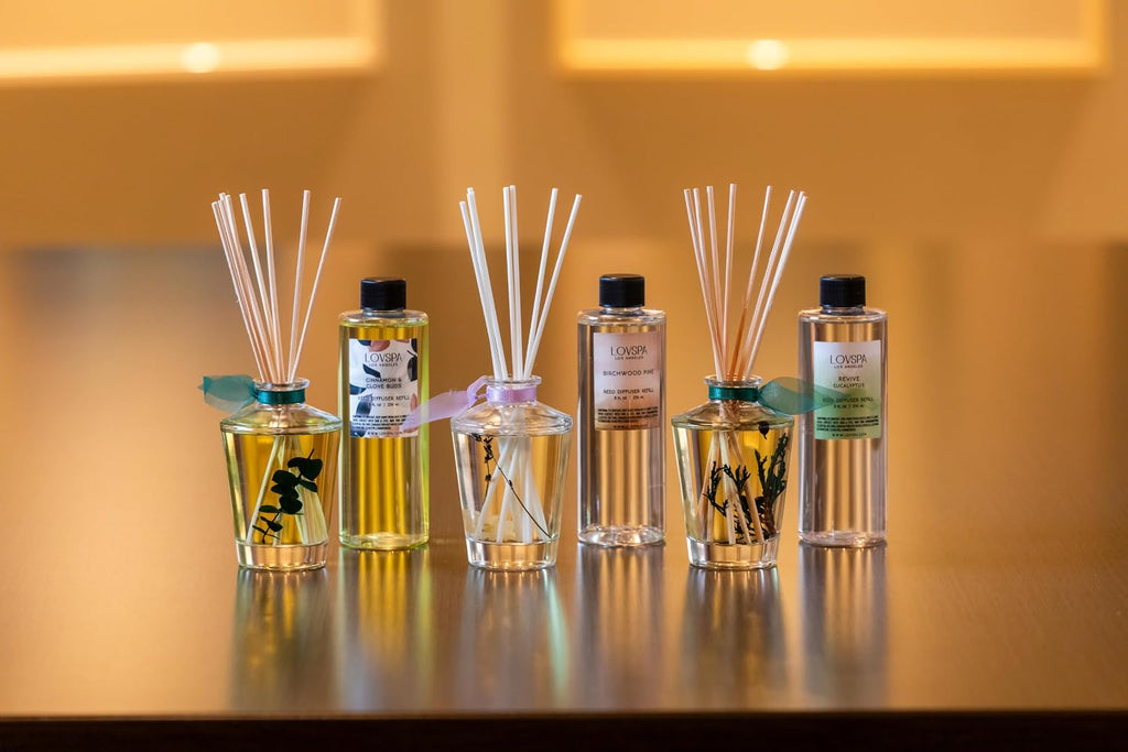 Escape Beach Getaway Diffuser Oil - Essential Oils for Diffuser Refill & Air Freshener Room Spray - Long-Lasting & - Set of 8