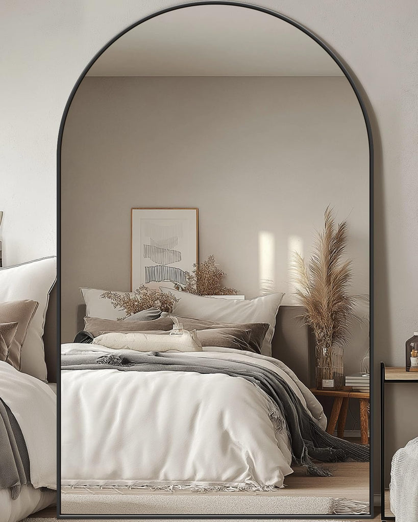 Full Length Mirror, 72"x44" Oversized Floor Standing Mirror