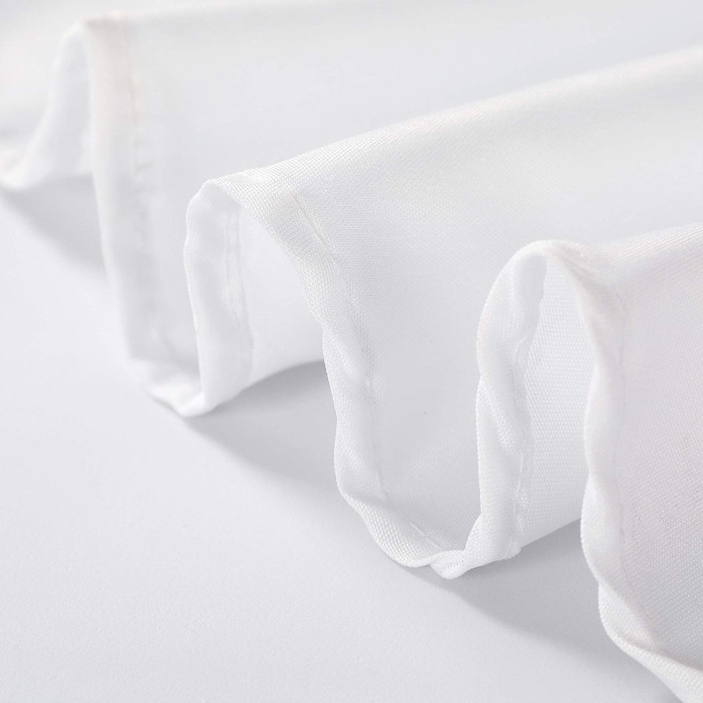 108 inch Round Tablecloth Washable Polyester Table Cloth Decorative Table Cover for Wedding Party Dining Banquet (108