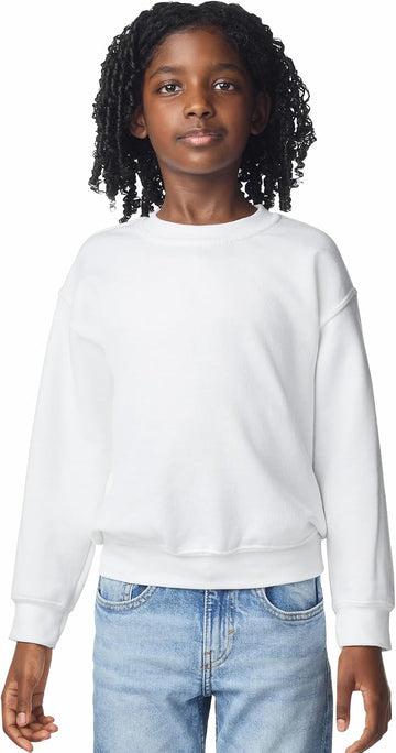 Kids' Fleece Crewneck Sweatshirt, Style G18000b