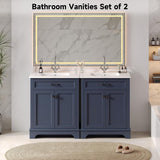28" Modern Bathroom Vanity with Ceramic Sink