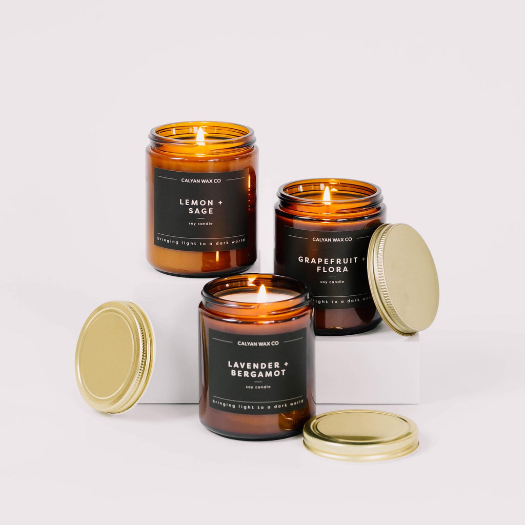 Apples & Maple Bourbon Scented Candle - 57 Hour Burn