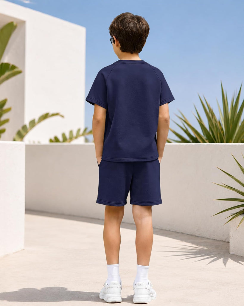 Boys Short Sets 2 Piece Summer Outfits Matching Set