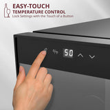12 Bottle Red And White Wine Thermoelectric Wine Cooler/Chiller Counter Top Wine