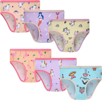 Toddler Girls Cute Underwear Kids Cotton Briefs