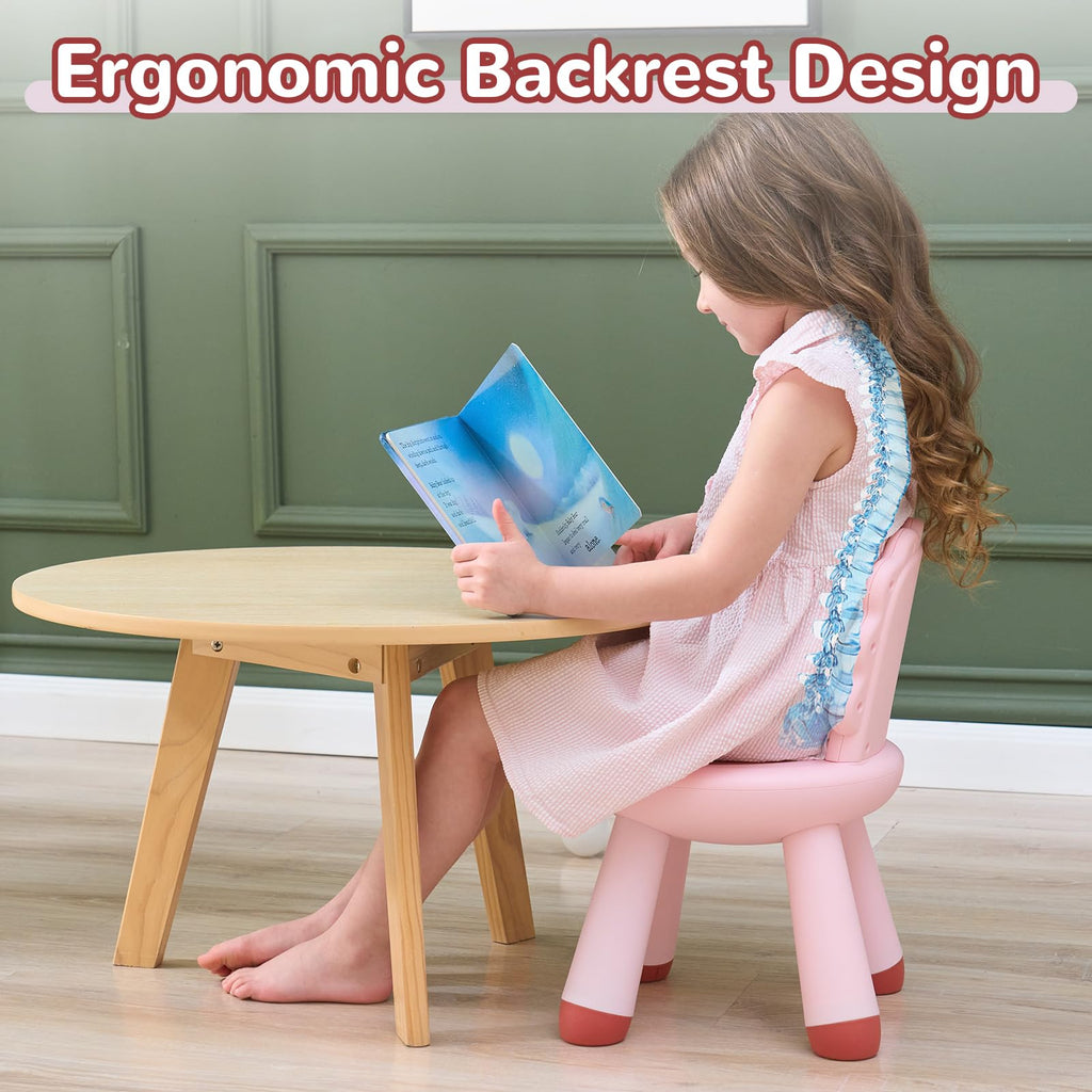 Toddler Chair, Sturdy Kids Chair, Chair for Kids, Pink