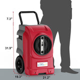 270 Pints Commercial Dehumidifiers for Large Room or Basements, Industrial Large Dehumidifier with Pump and Drain Hose