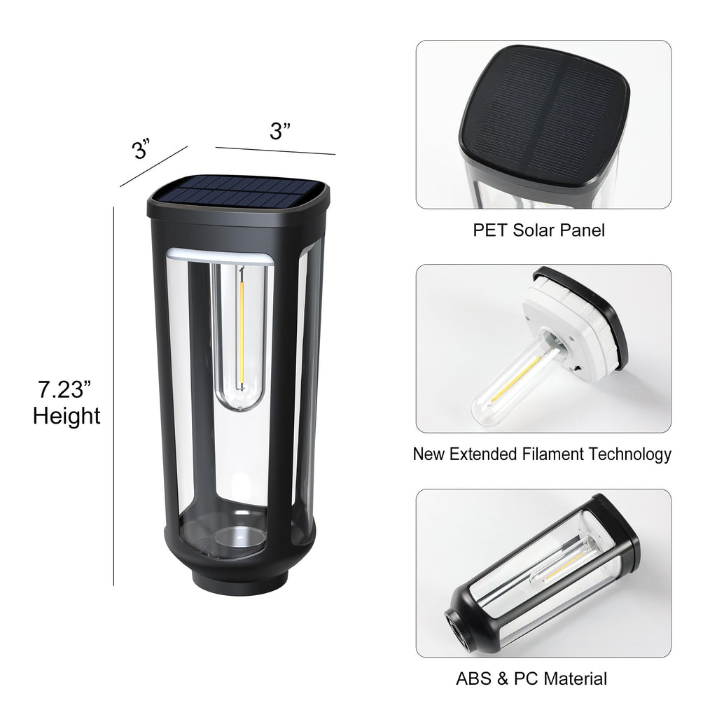 Solar Pathway Lights Outdoor Waterproof, 8 Pack Solar Walkway Lights
