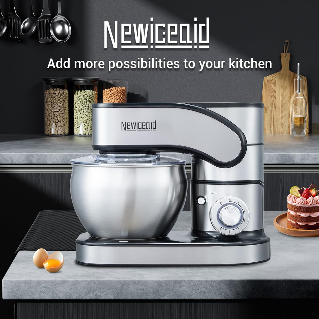 Stainless Steel 6-Speed 7.4QT Stand Mixer