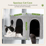 Cat Tree Tower with Scratching Post for Indoor Cats