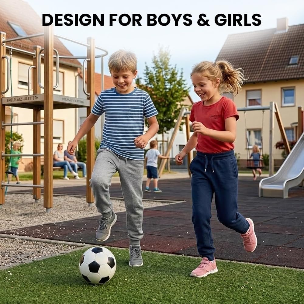 24 Pack of Boys Jogger Bulk Sweatpants, Comfy Lounge Joggers for Kids