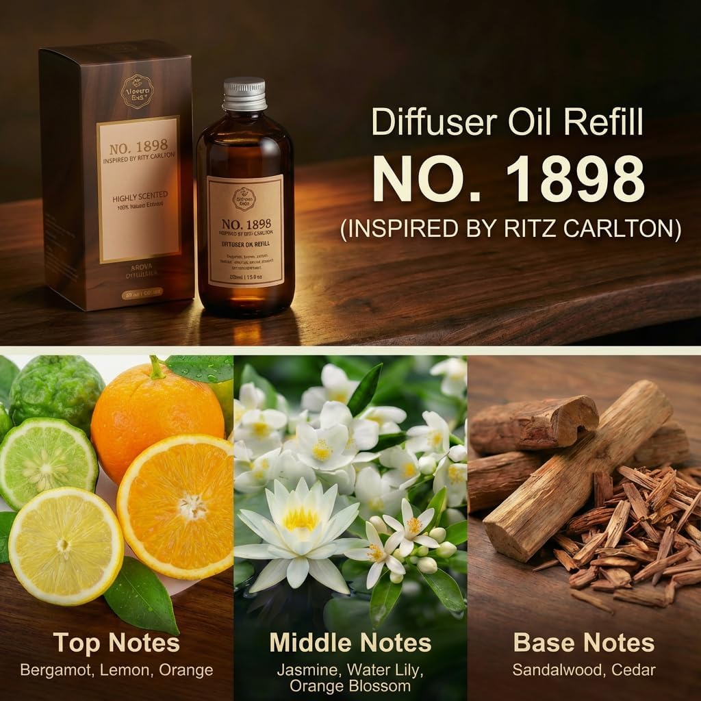 No. 1898 Diffuser Oil Refill Inspired - Set of 85