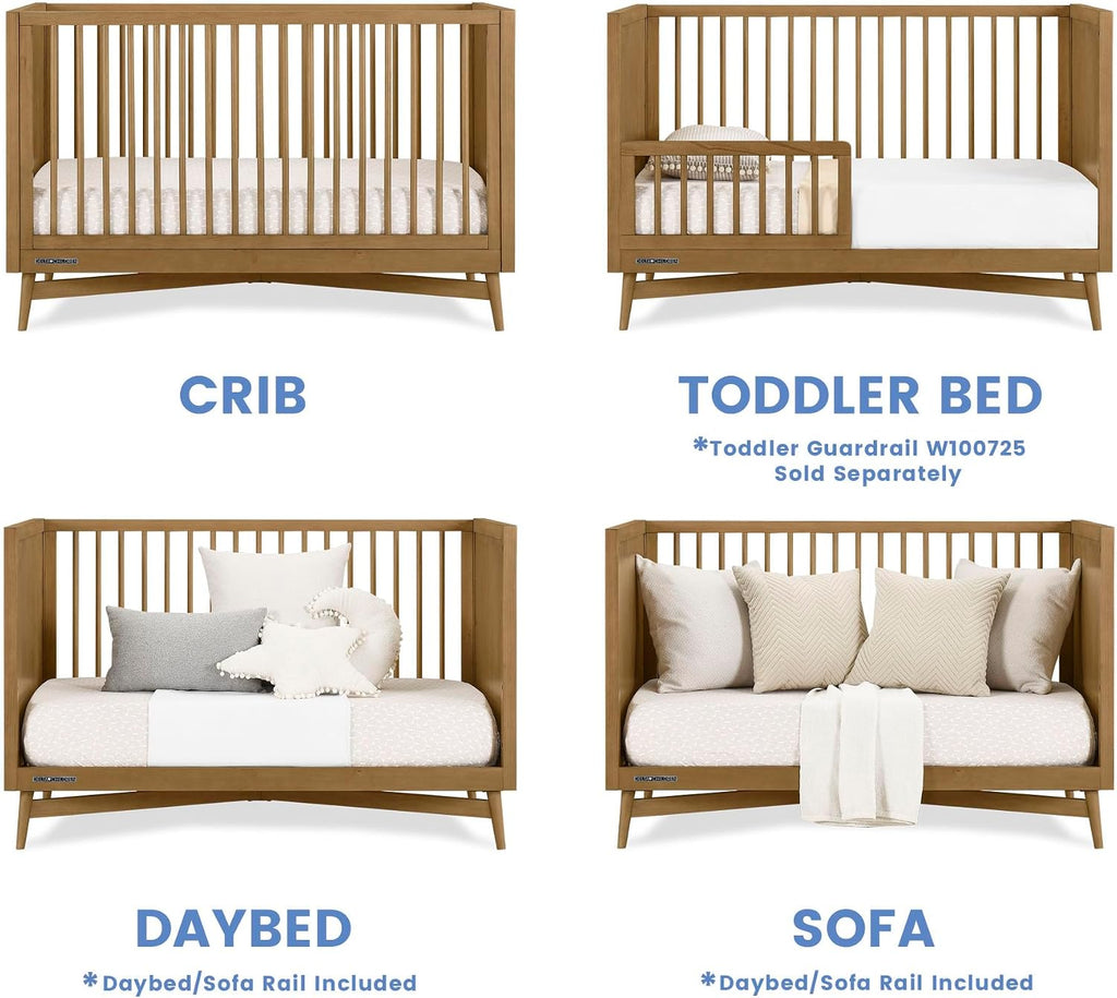 Dylan 4-in-1 Convertible Crib, Acorn