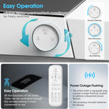 TDH Luxury Smart Toilet, Heated Seat with Warm Water Sprayer & Dryer