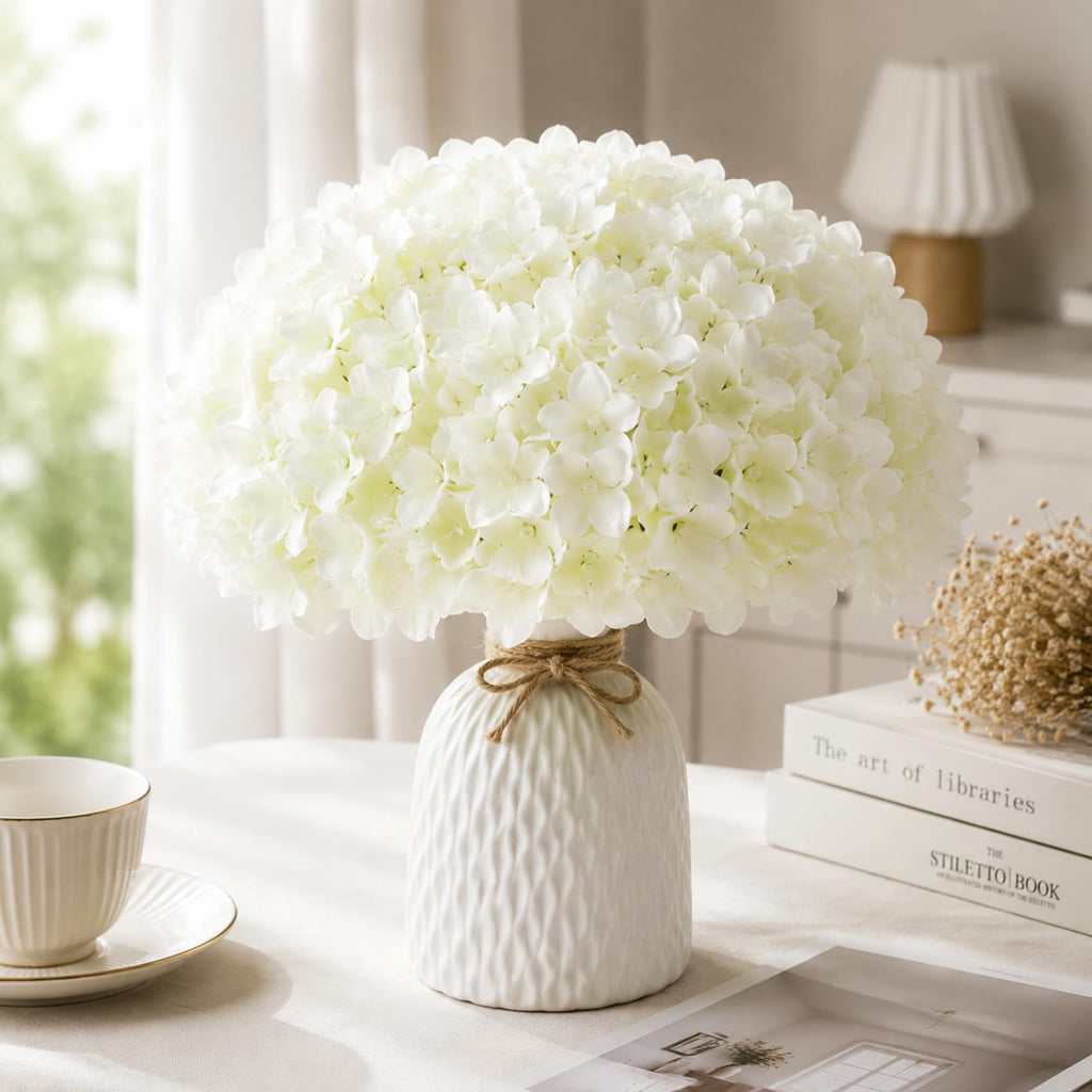 White Artificial Bulk, 65Pcs Silk