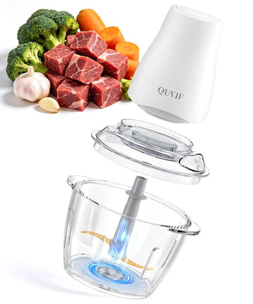 Food Processor Meat Grinder Electric Food Chopper, 5-Cup, Easy-Clean