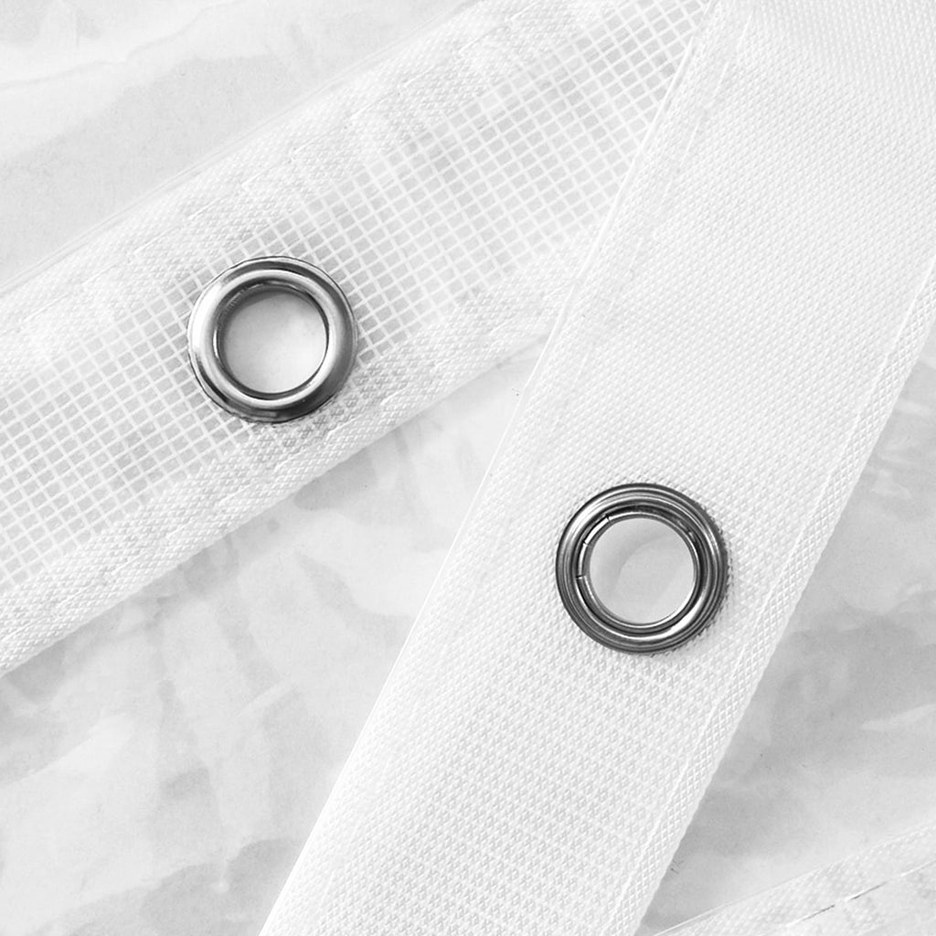 Extra Heavy Duty Shower Curtain Liner Clear, 72x72