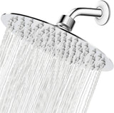 Rain Shower Head, Ultra-Thin Design-Pressure Boosting, Awesome Some Experience