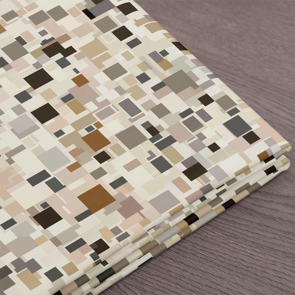 Geometric Fabric by The Yard, Mid Century Waterproof Outdoor Fabric for Women Men, Abstract Artwork Upholstery and Home
